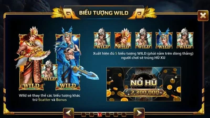 Nổ hũ Sơn Tinh Thuỷ Tinh GamVip: Play ngay săn hũ độc đắc 3 slot Sơn Tinh Thuỷ Tinh
