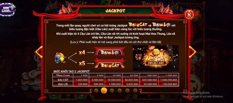 Nổ hũ Lân Hái Lộc GamVip: Săn tam lân, kiếm tiền tỷ 4 quay hũ Lân Hái Lộc Gam Vip