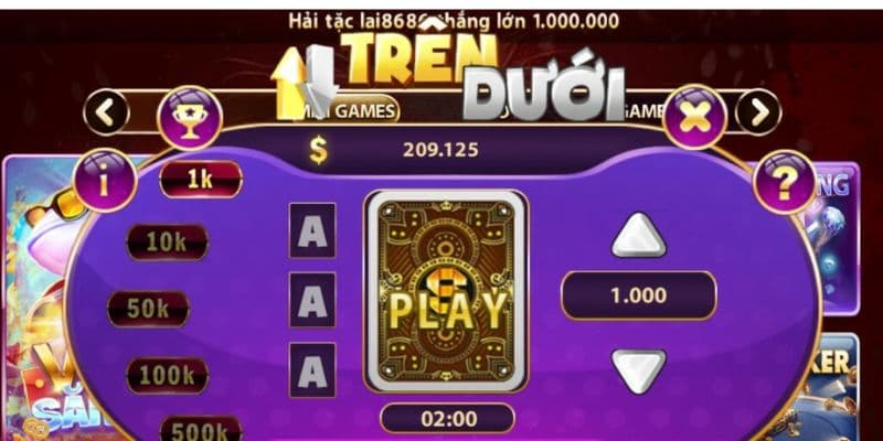 Game nhanh trên dưới GamVip chơi như thế nào? Mẹo hay 2 Game nhanh trên dưới GamVip